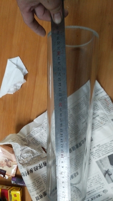 Centrifugeuse à cône en verre pour la fabrication de papier naturel L 350 mm