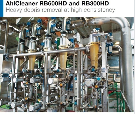 Rb600 Nettoyeur de pâte de papier recyclé pour système de centrifugeur avancé dans les usines de papier