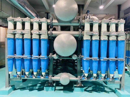 Centrifugeuse à consistance élevée et basse pour la coulée du processus de fabrication du papier recyclé