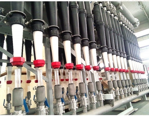 Système de nettoyage centrifugeur à faible consistance pour usine de papier