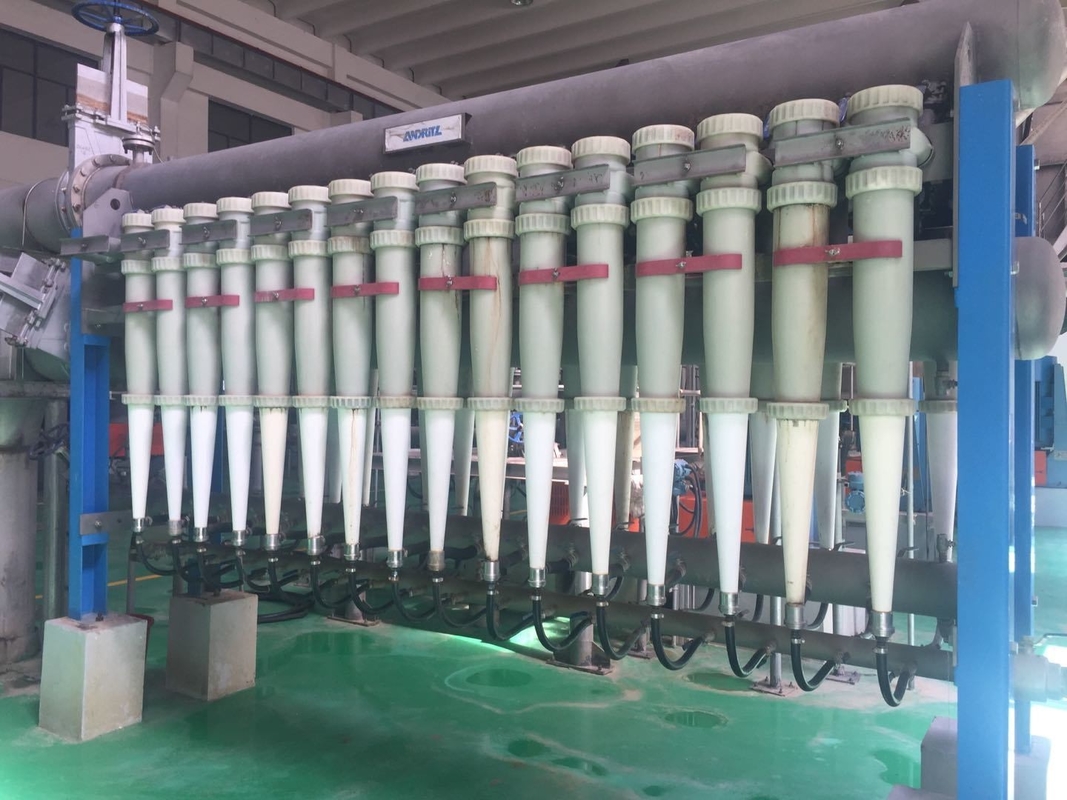 PA66 Centrifleur de pâte à papier en céramique d'aluminium Tc/Sc 133 pour éliminer les contaminants industriels