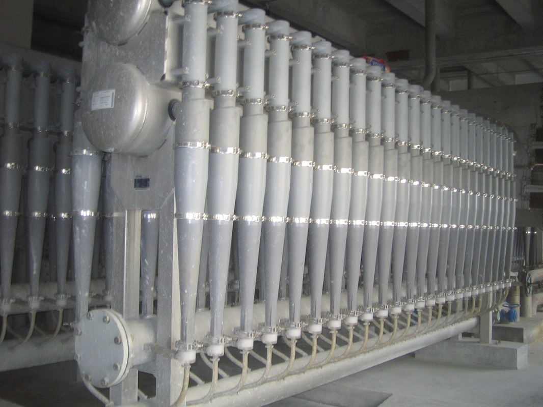 HCl 5 certifié CE Hydrocyclone à faible consistance pour usine de pâte à papier Offre concurrentielle